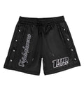 Triple Sevens Nylon Button Shorts Black
