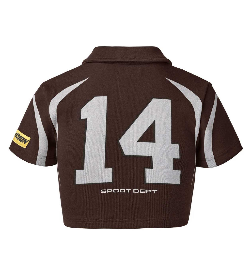Vale Forever 007 Berlin Rugby Tee Brown