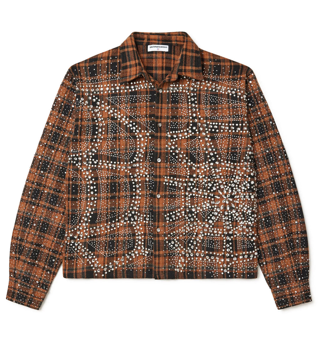 Vale Forever Chainsaw Flannel Orange