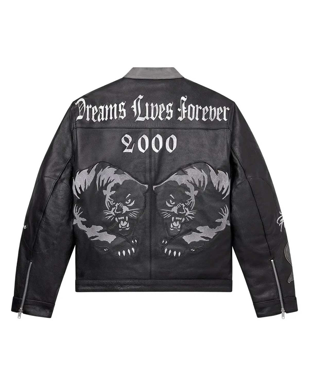 Vale Forever Inferno Motocroxxx Leather Jacket Black