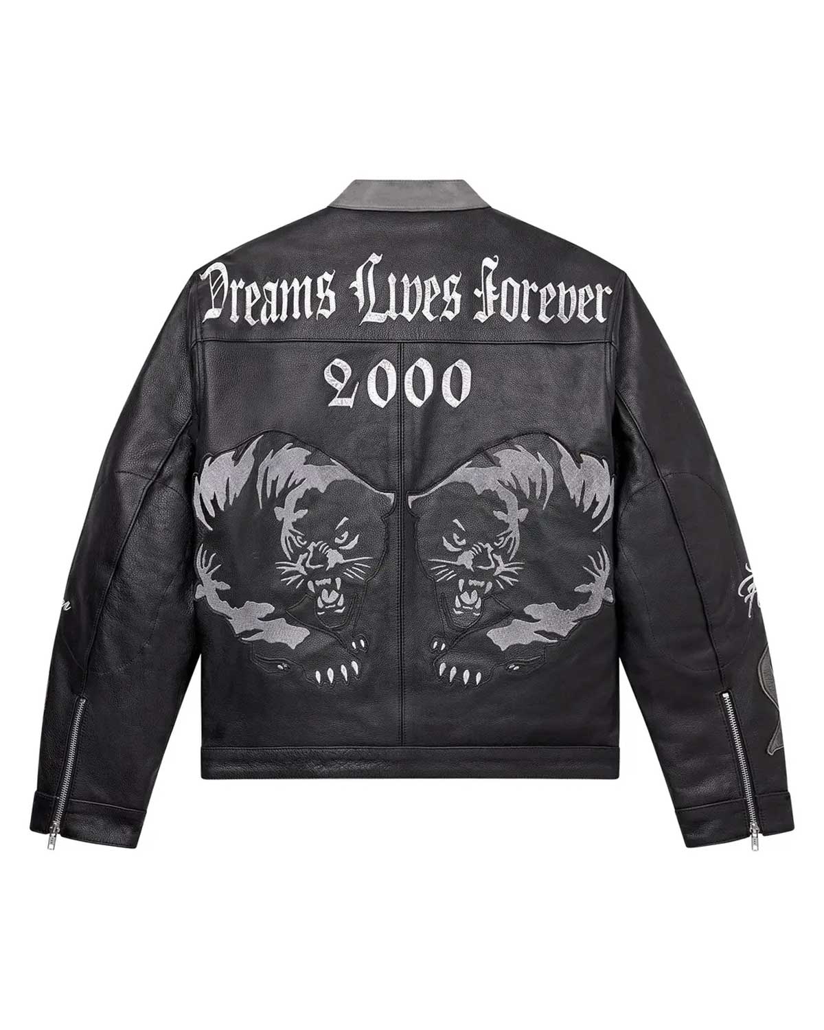 Vale Forever Inferno Motocroxxx Leather Jacket Black