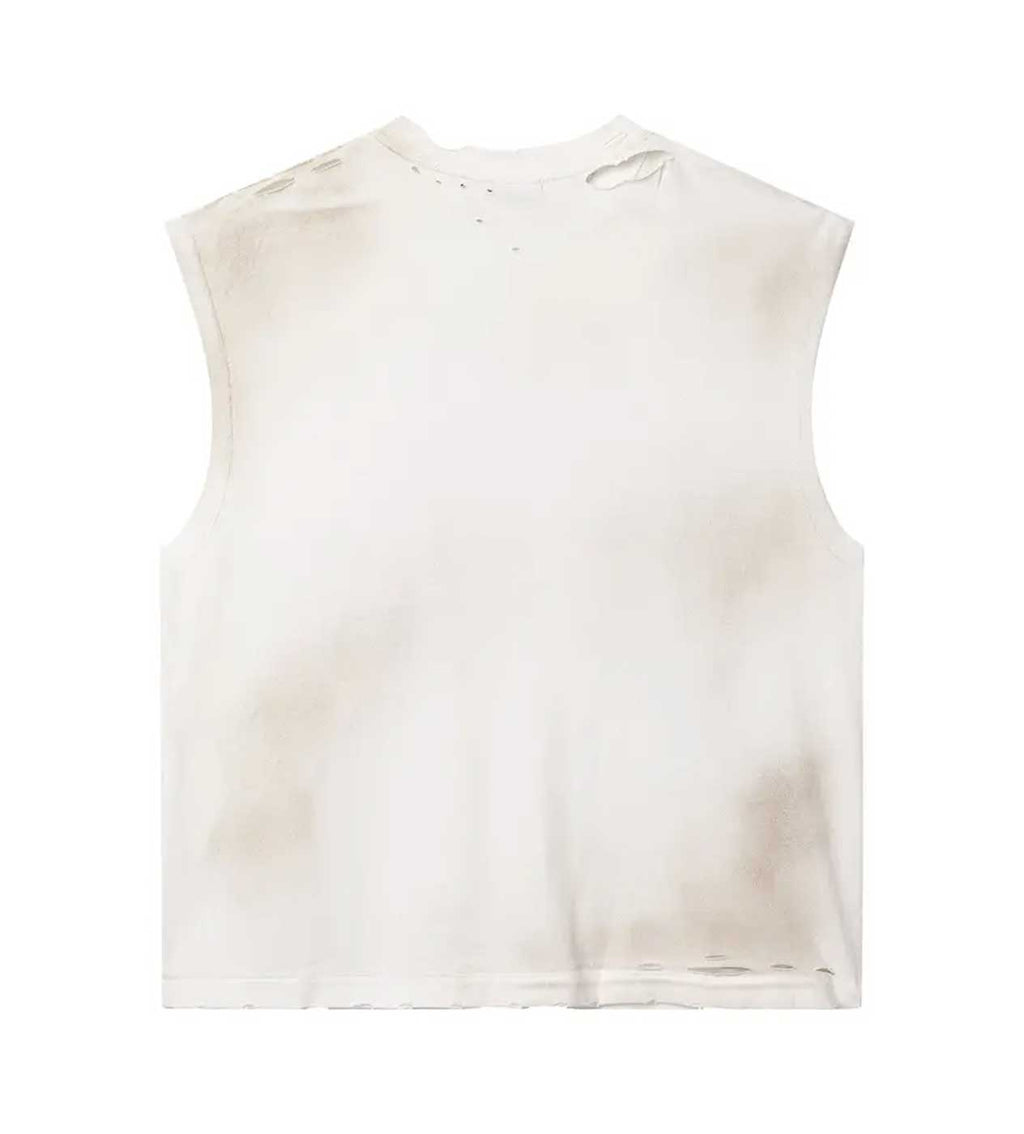 Vale Forever La Flor Muscle Tee White