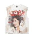 Vale Forever La Flor Muscle Tee White