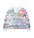 Vale Forever Peace Long Sleeve Tee White