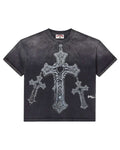 Vale Forever Pierced Tee Black