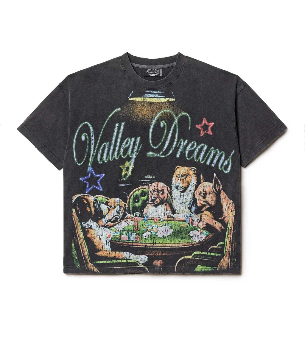 Vale Forever Poker Tee Black