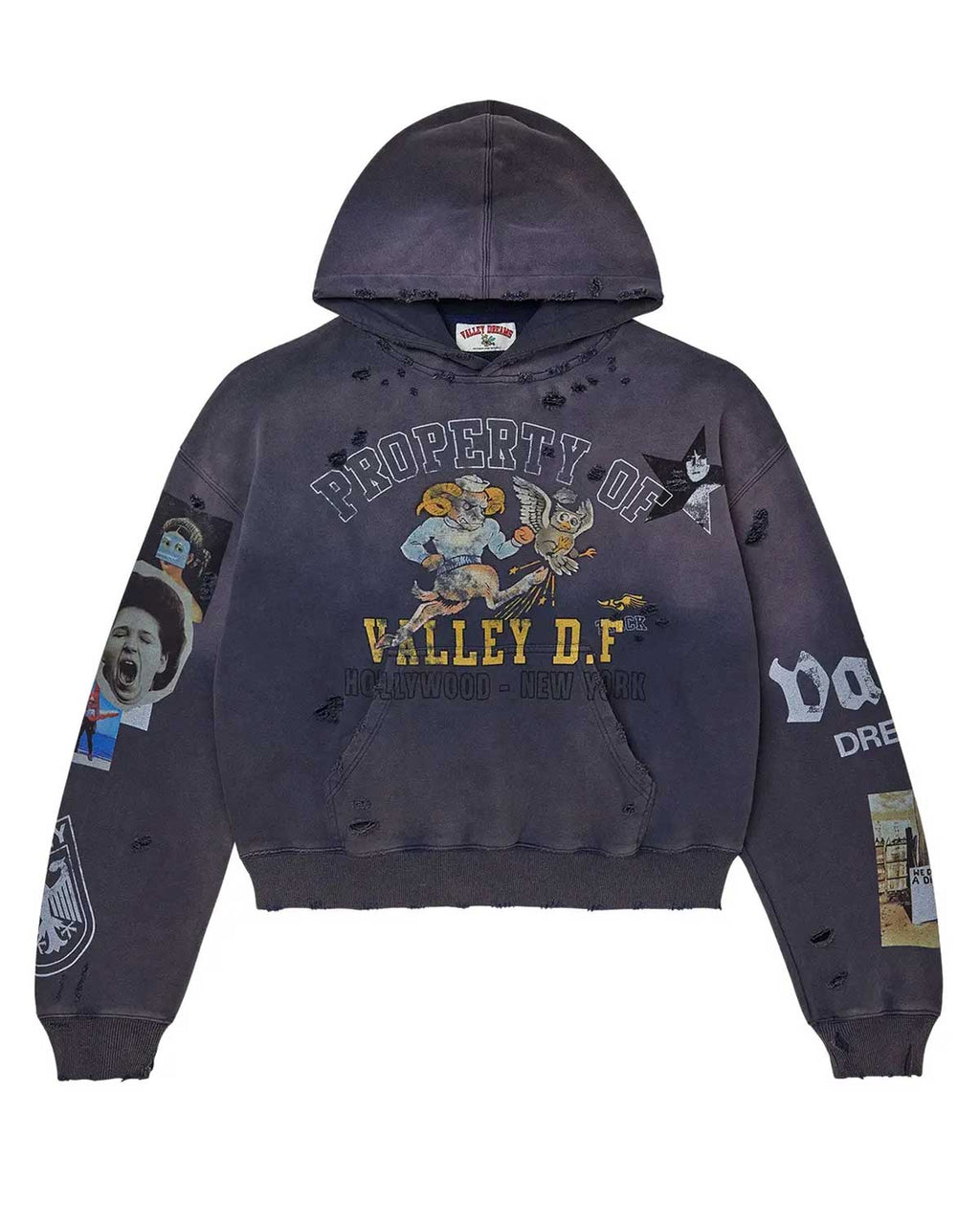 Vale Forever Property Pullover Hoodie Mauve