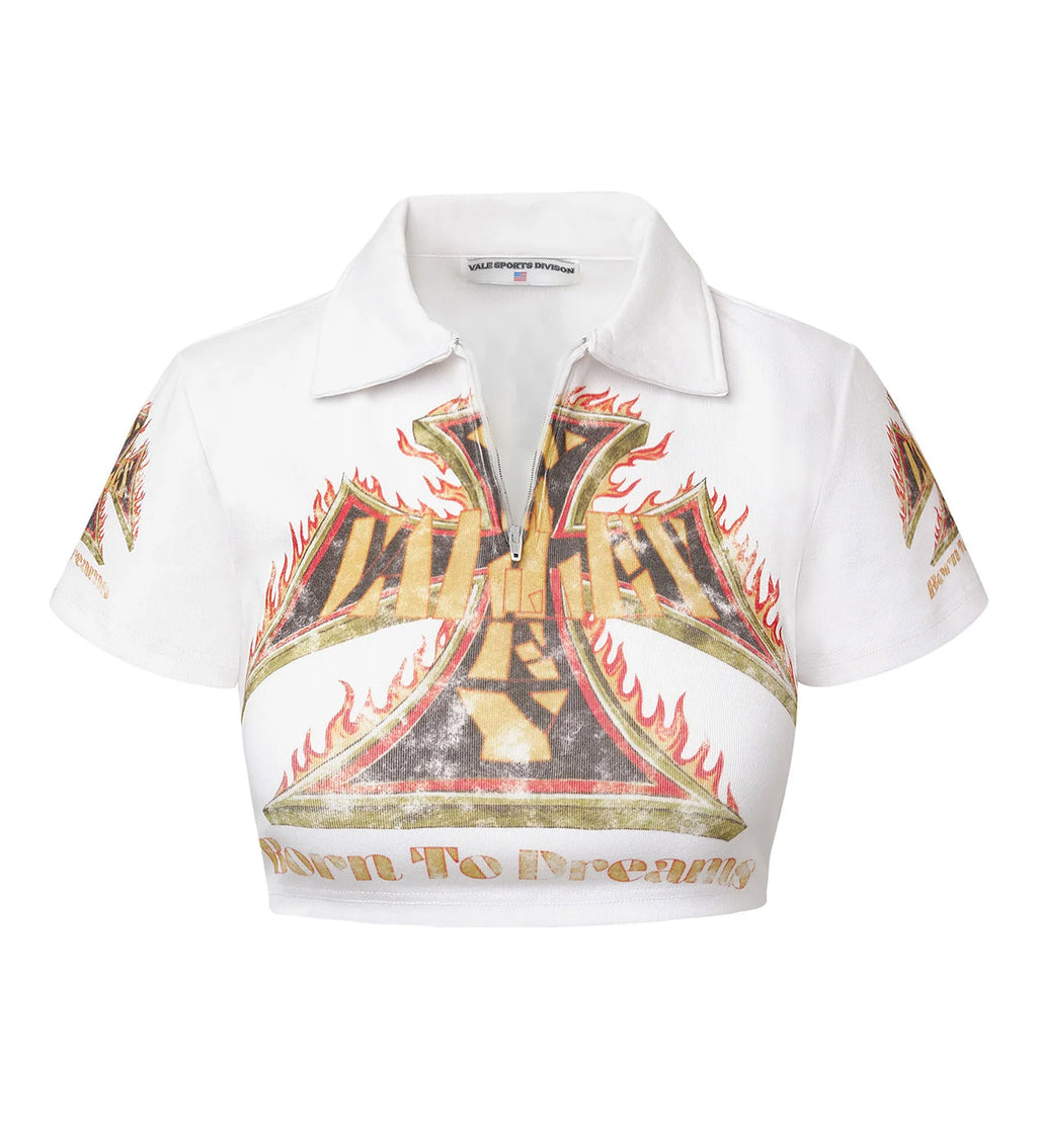Vale Forever Rebirth Rugby Tee White