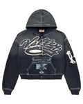 Vale Forever Religion Zip Up Hoodie Black