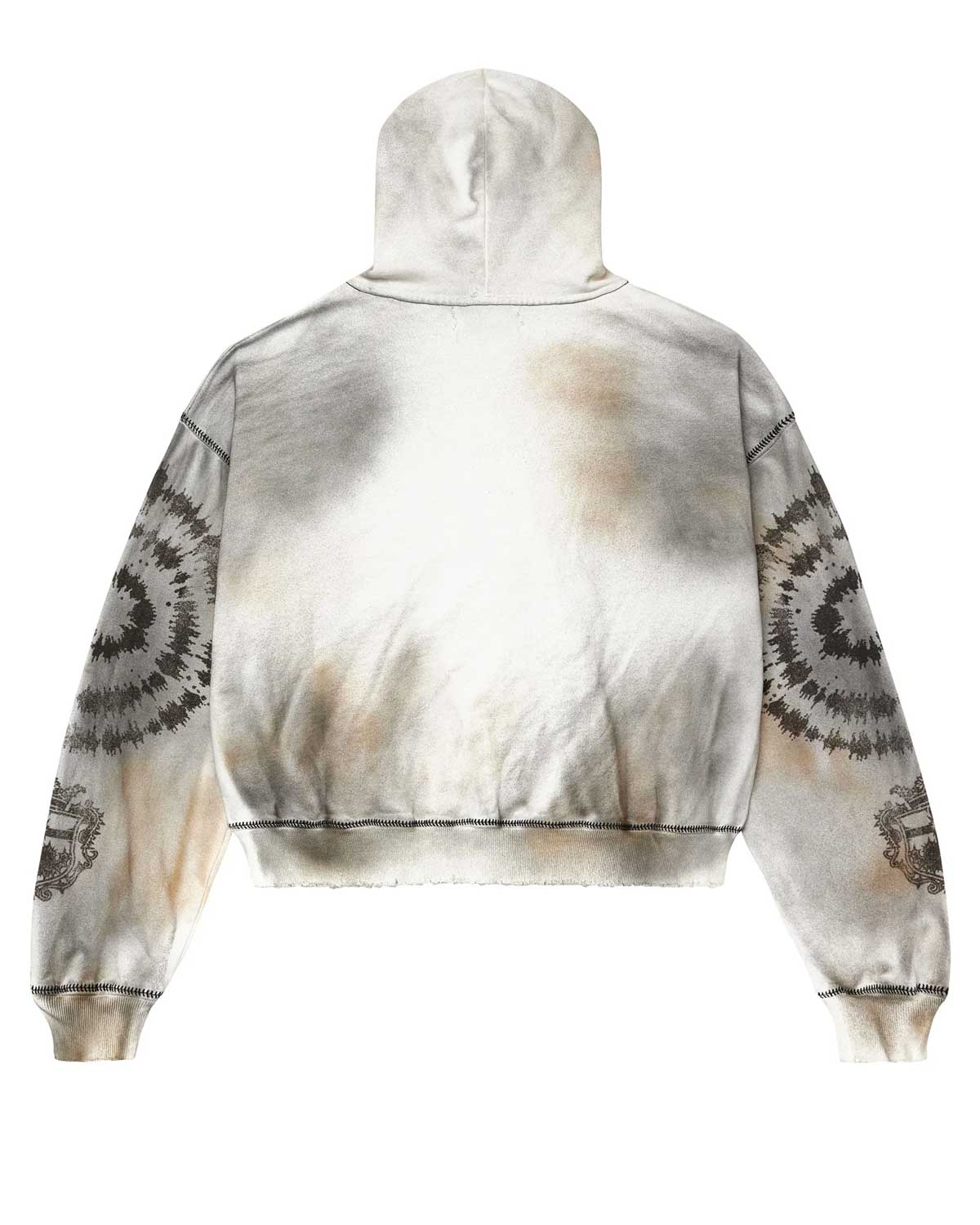 Vale Forever Spiral Pullover Hoodie Ash Grey