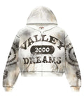 Vale Forever Spiral Pullover Hoodie Ash Grey