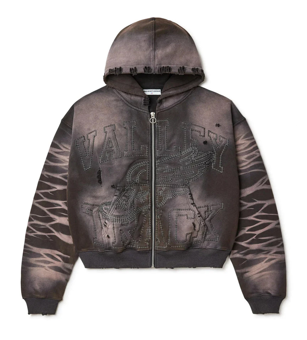 Vale Forever Storm Garden Zip Up Brown