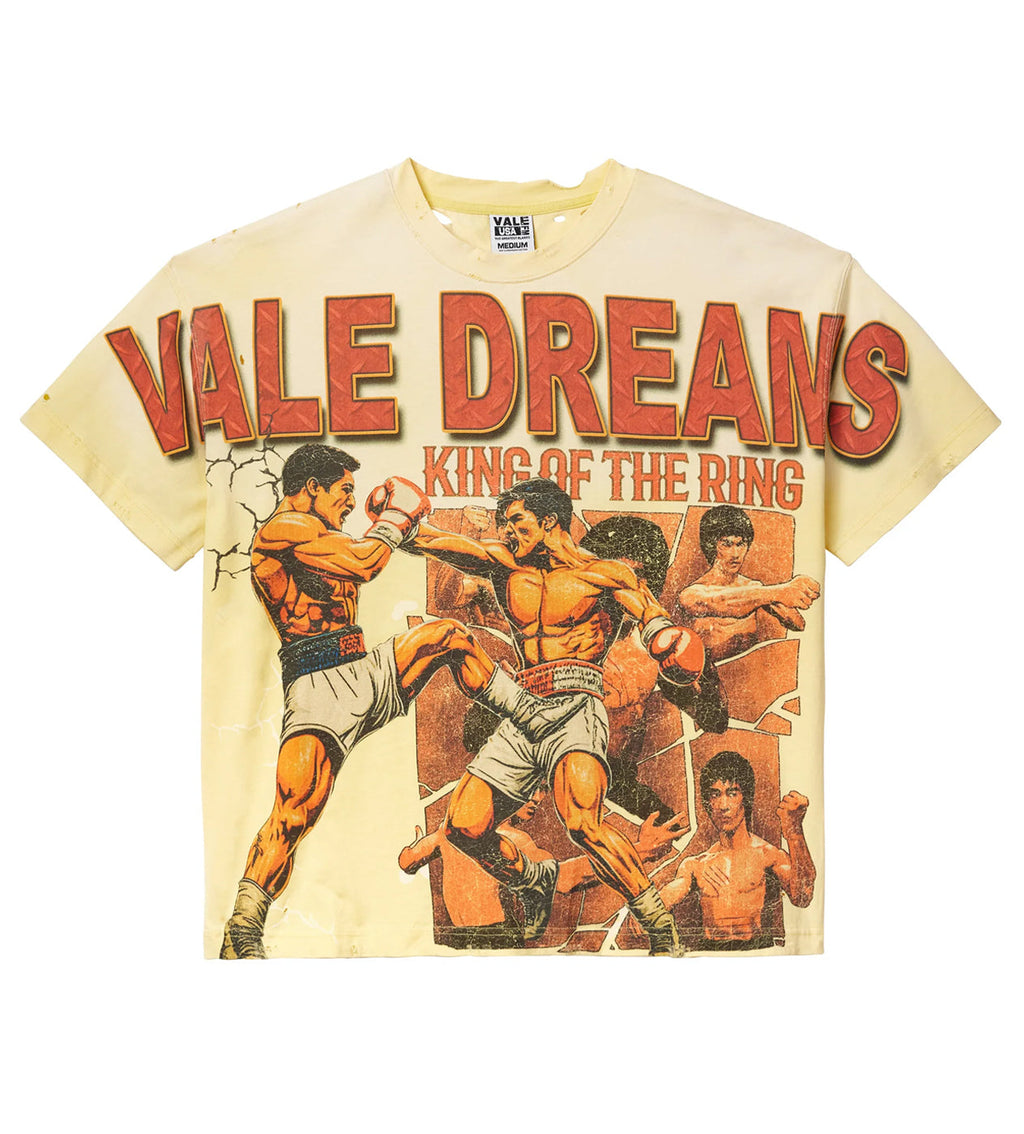 Vale Forever Sun Shattered Fist Tee Cream