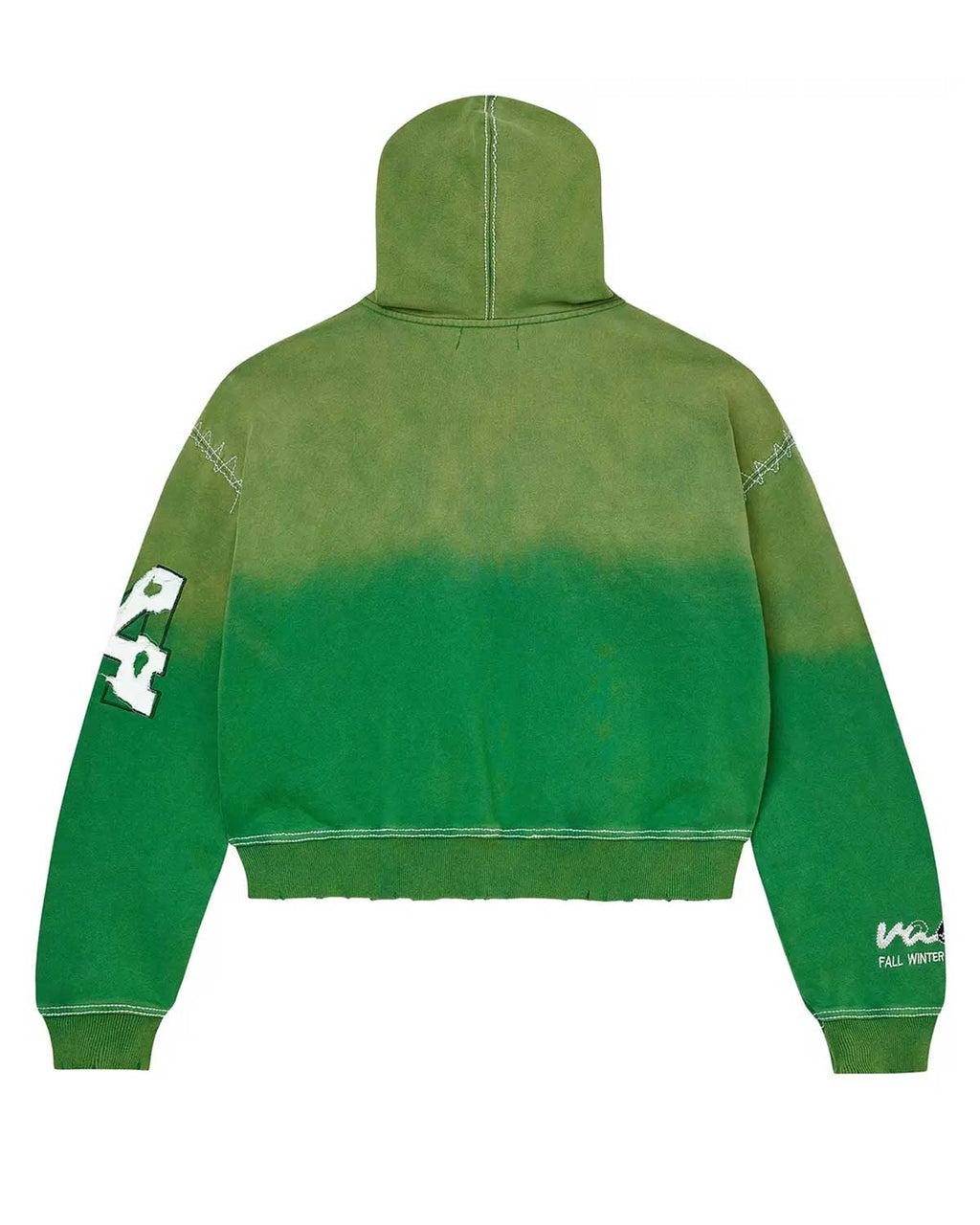 Vale Forever Sunny Zip Up Hoodie Green