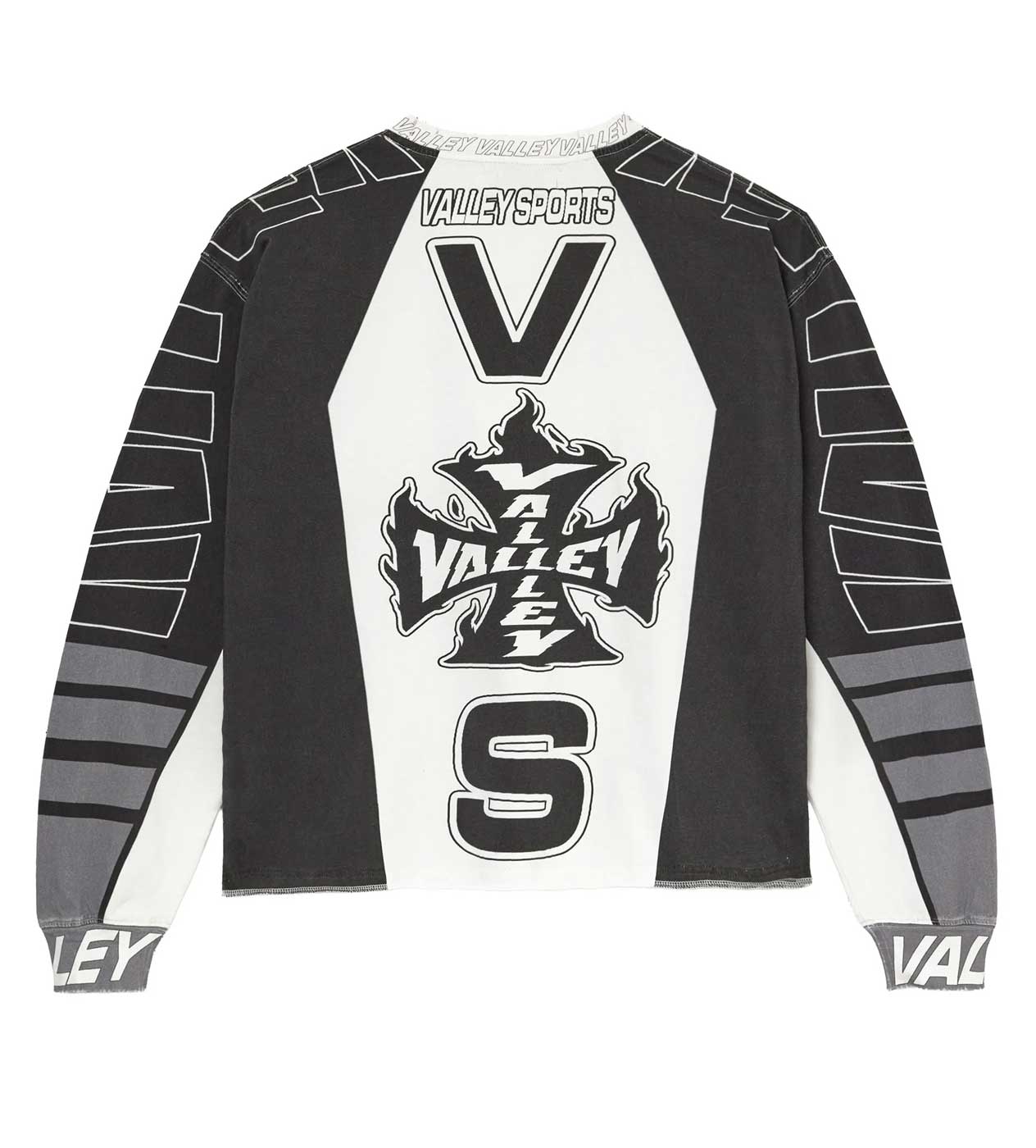 Vale Forever VS Racing L/S Tee Mono Black
