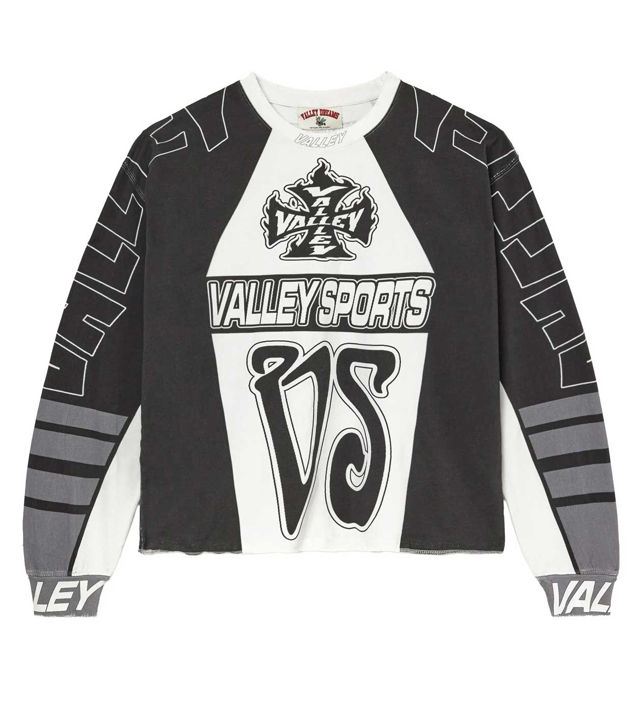 Vale Forever VS Racing L/S Tee Mono Black