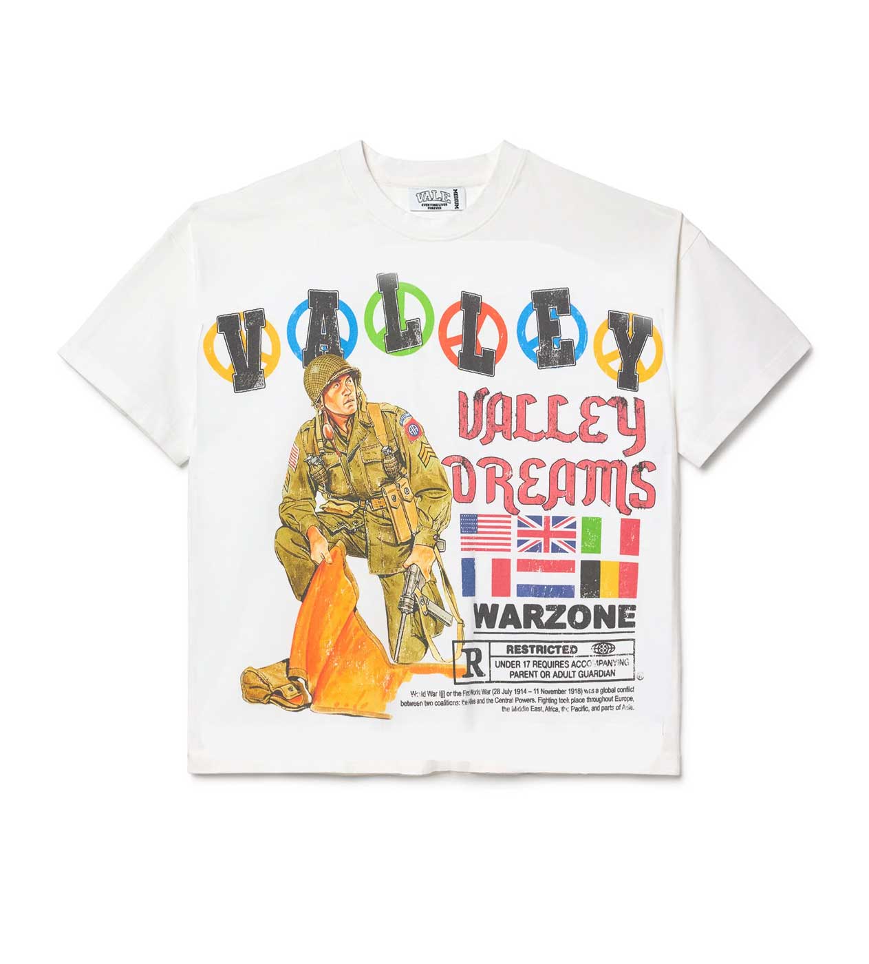 Vale Forever Warzone Tee White