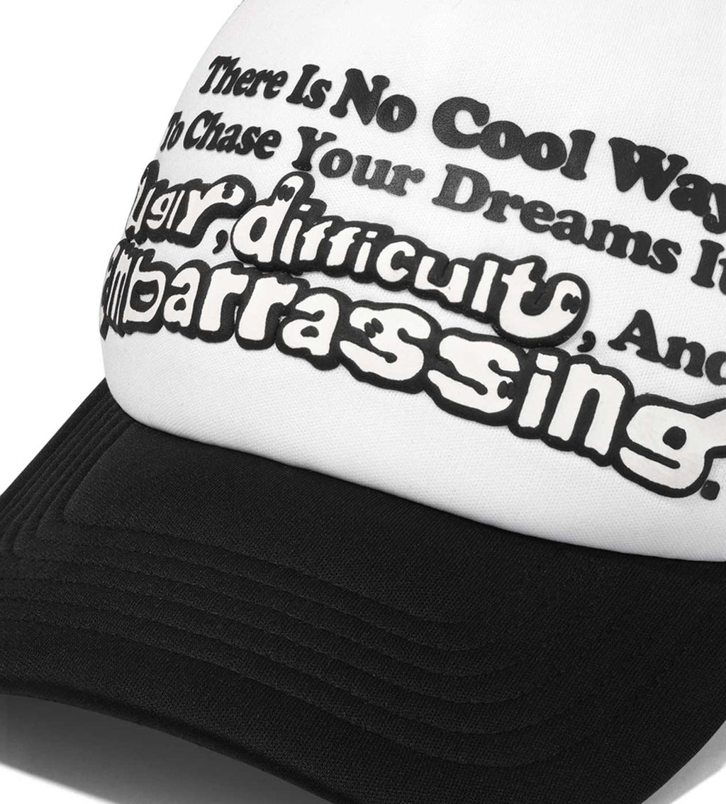 WNTD Dreams Trucker Hat Black/White