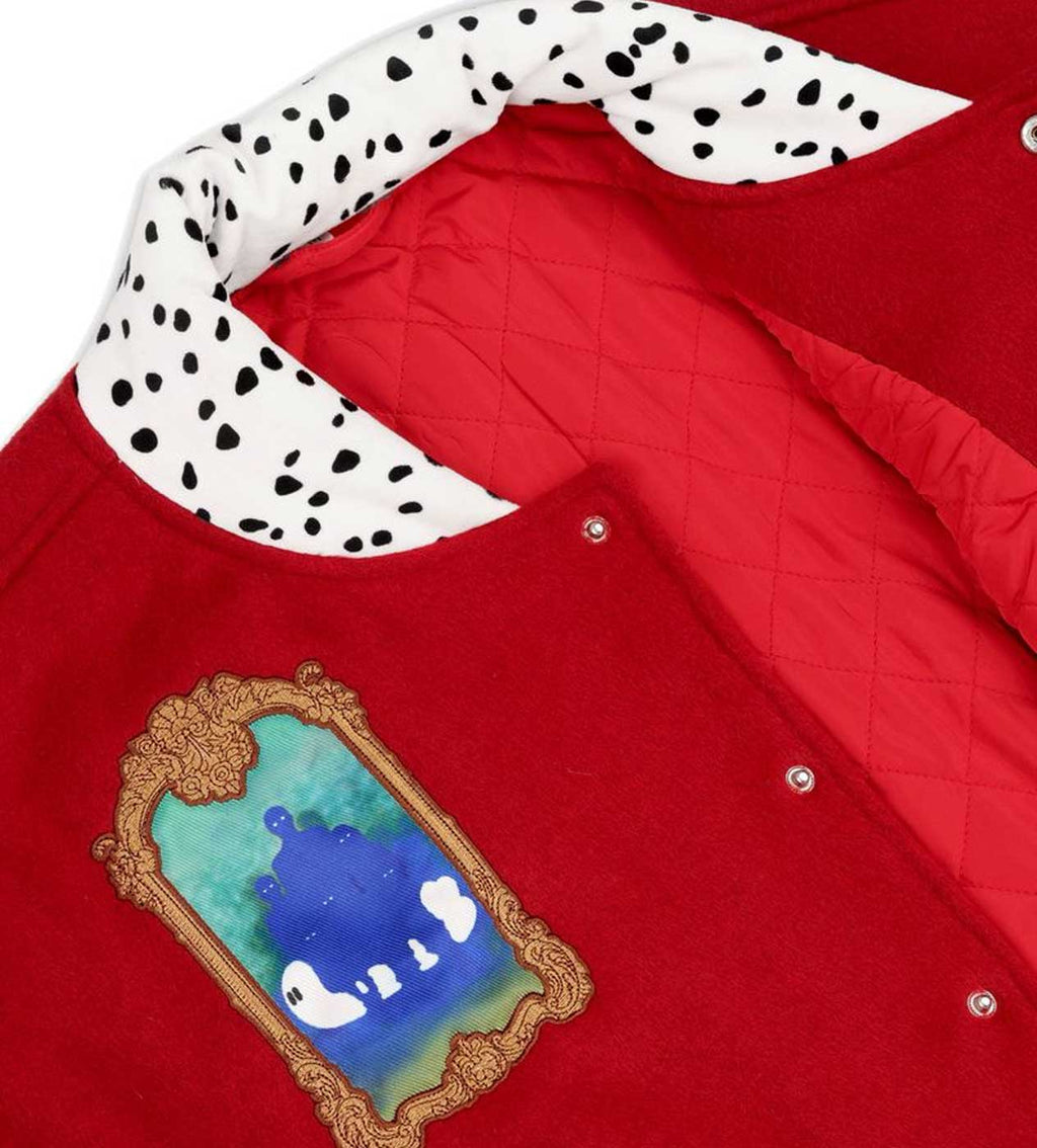 WNTD Kings Varsity Bomber Jacket Red
