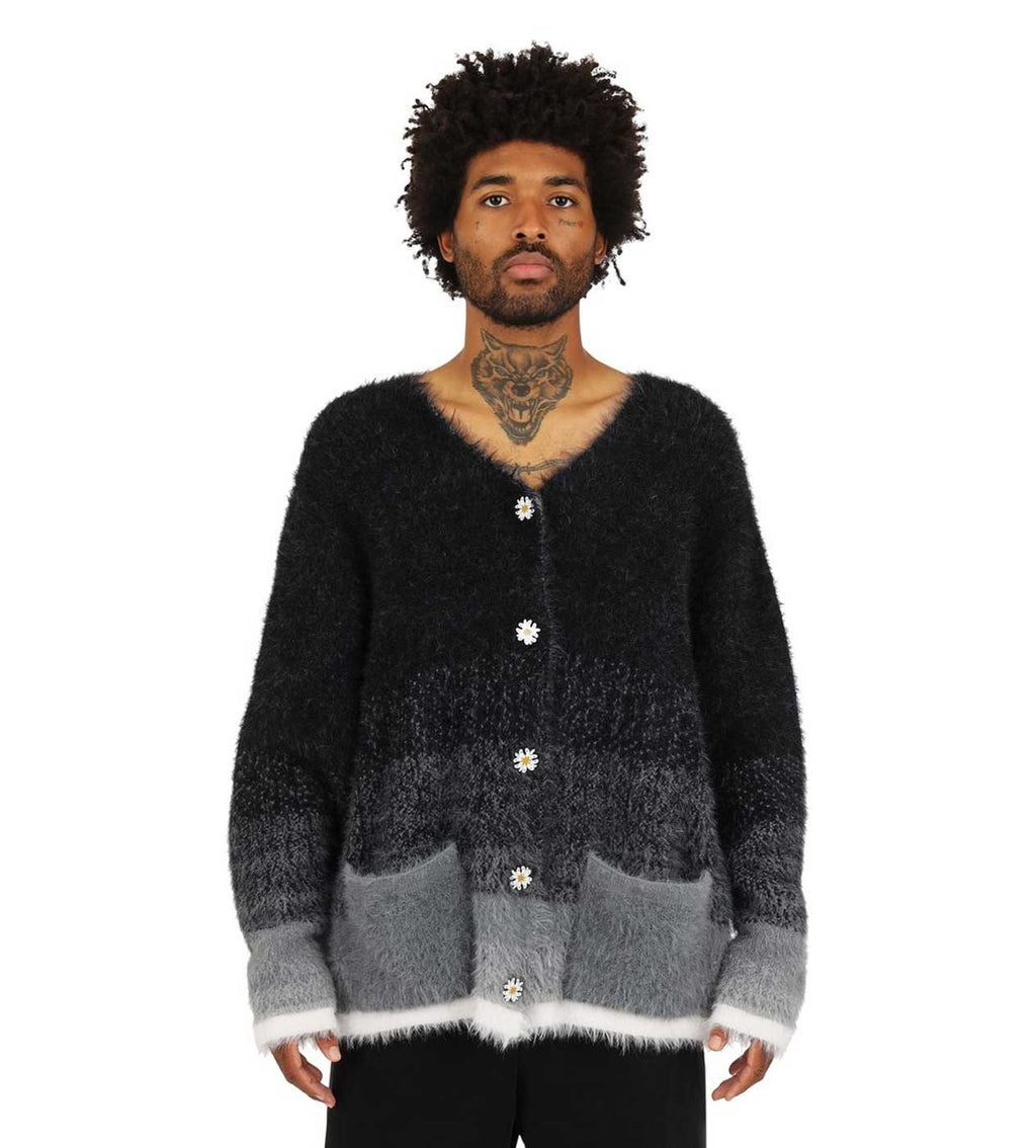 WNTD Mohair Cardigan Black