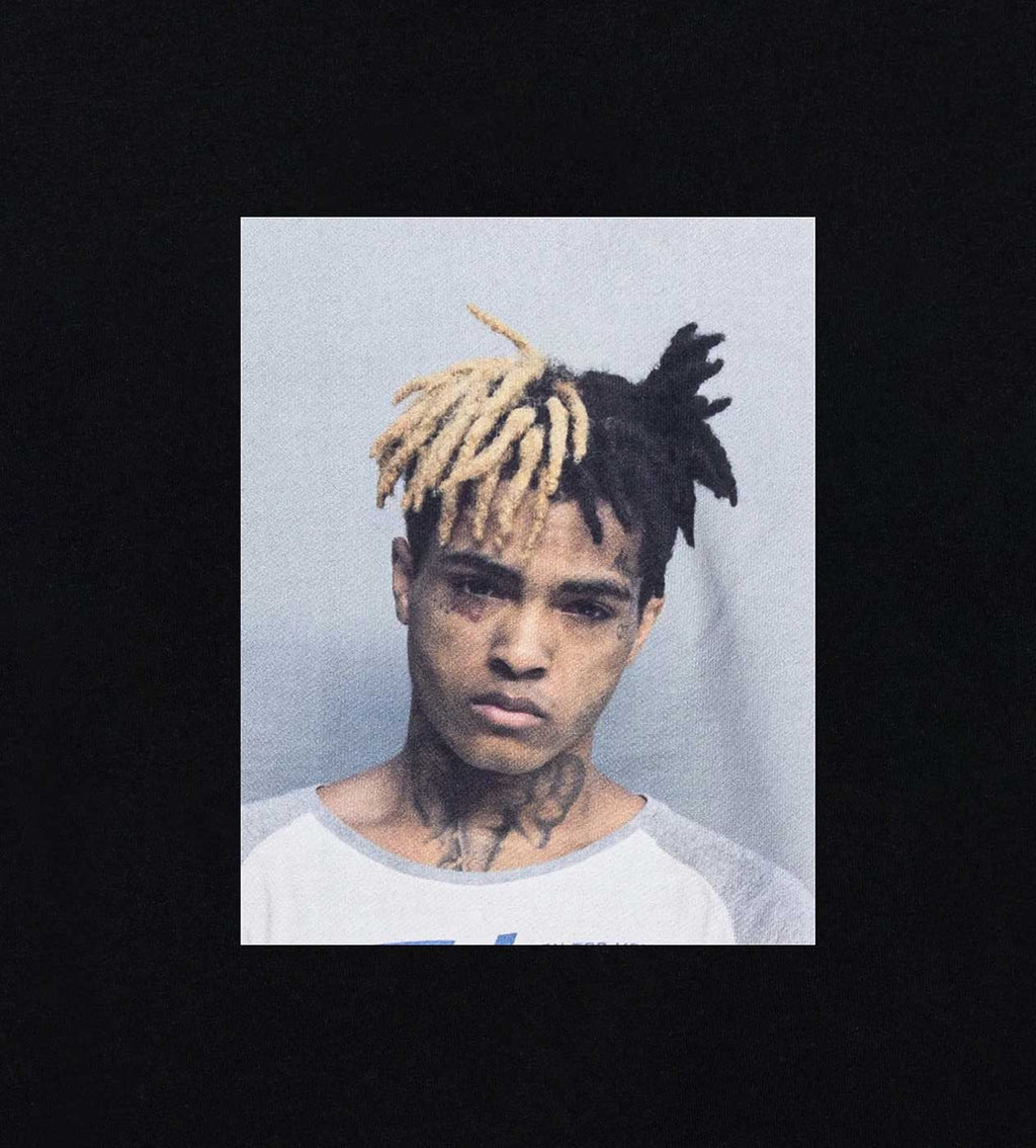 Revenge Xxxtentacion Mugshot Tee Black