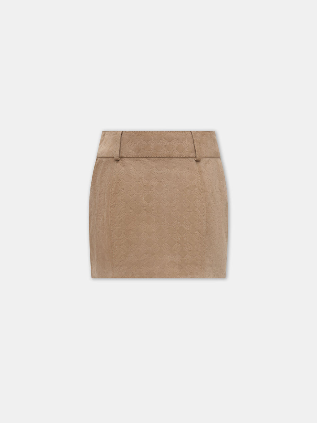 WOMEN - WOMEN'S MA QUAD SUEDE MINI SKIRT - Camel
