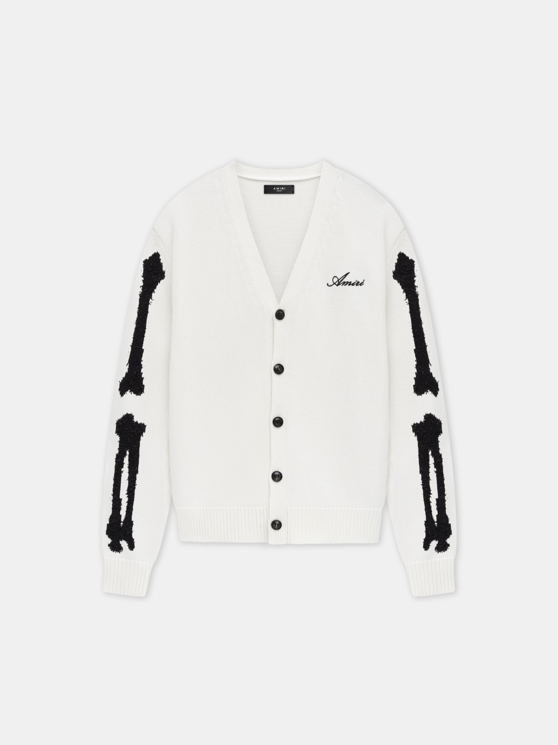 BONES CARDIGAN - White