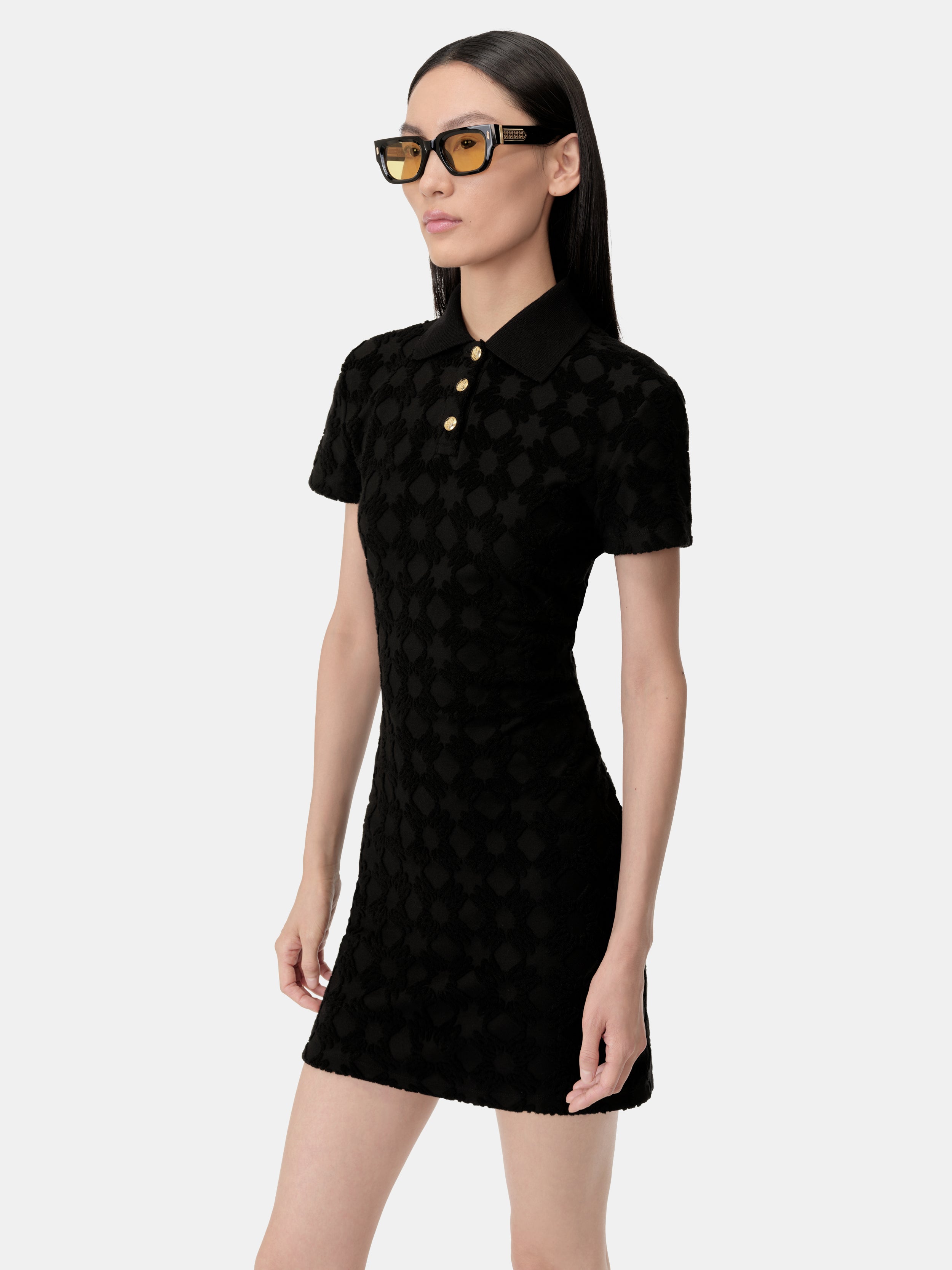WOMEN - WOMEN'S MA QUAD TOWELING DRESS - Black