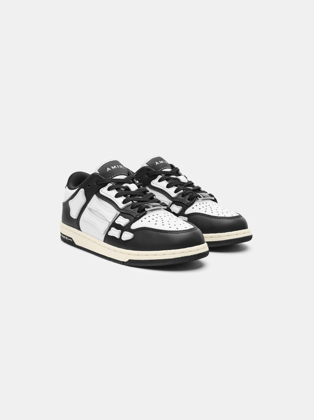 KIDS - KIDS' SKEL-TOP LOW TODDLER - BLACK WHITE