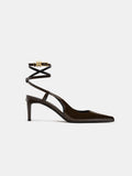 WOMEN - WOMEN'S MA KITTEN HEEL - Chocolate