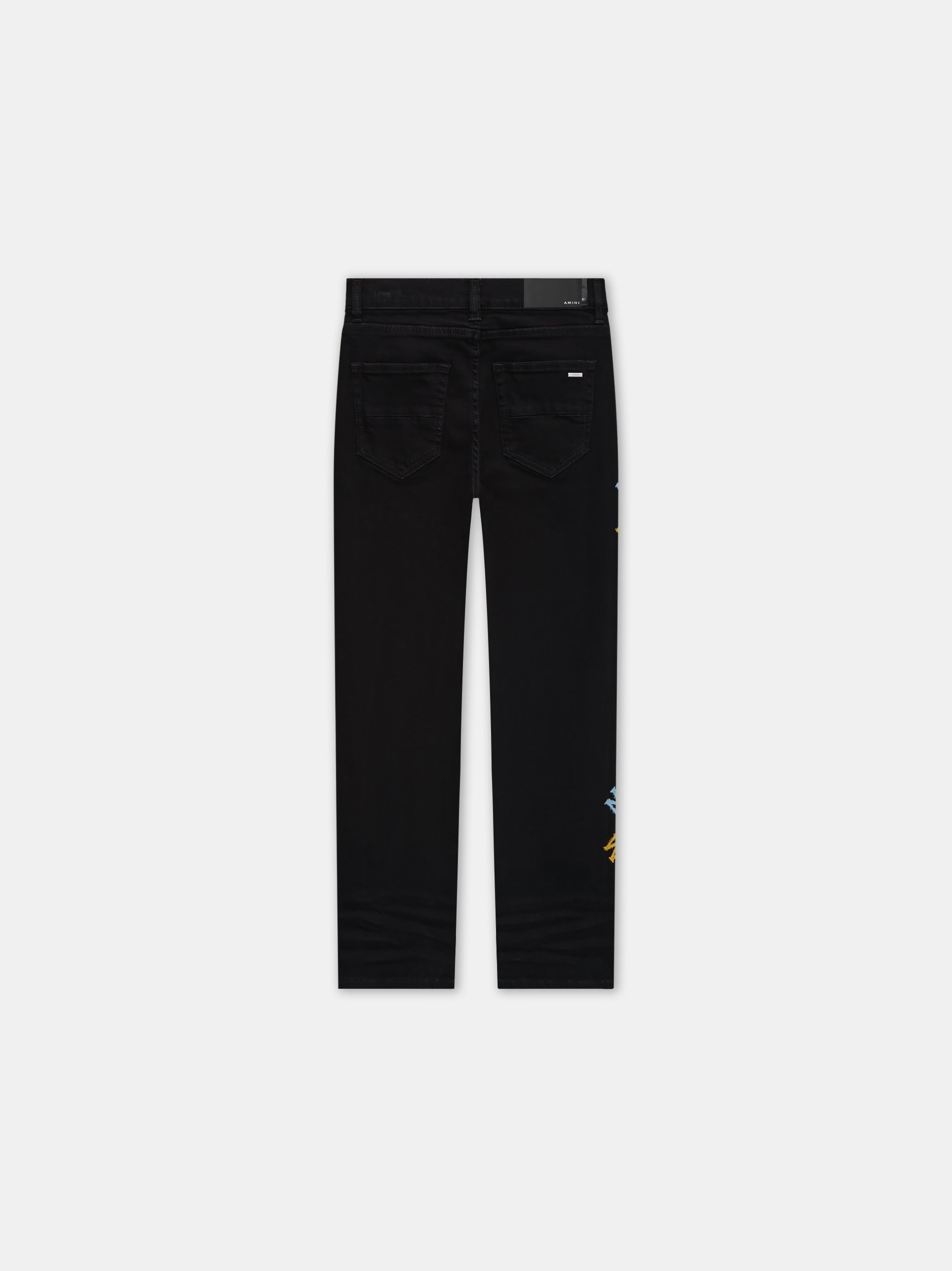 KIDS - KIDS' MA QUAD SCRIBBLE JEAN - Black