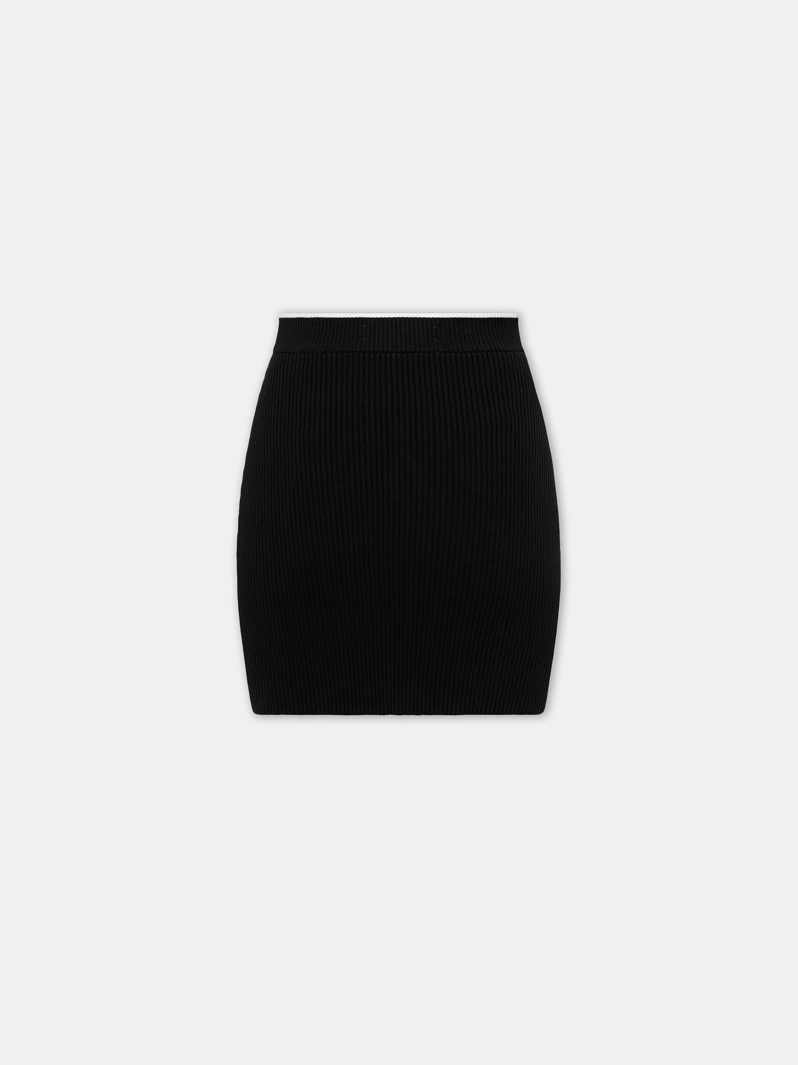 WOMEN - WOMEN'S MA MINI SKIRT - Black