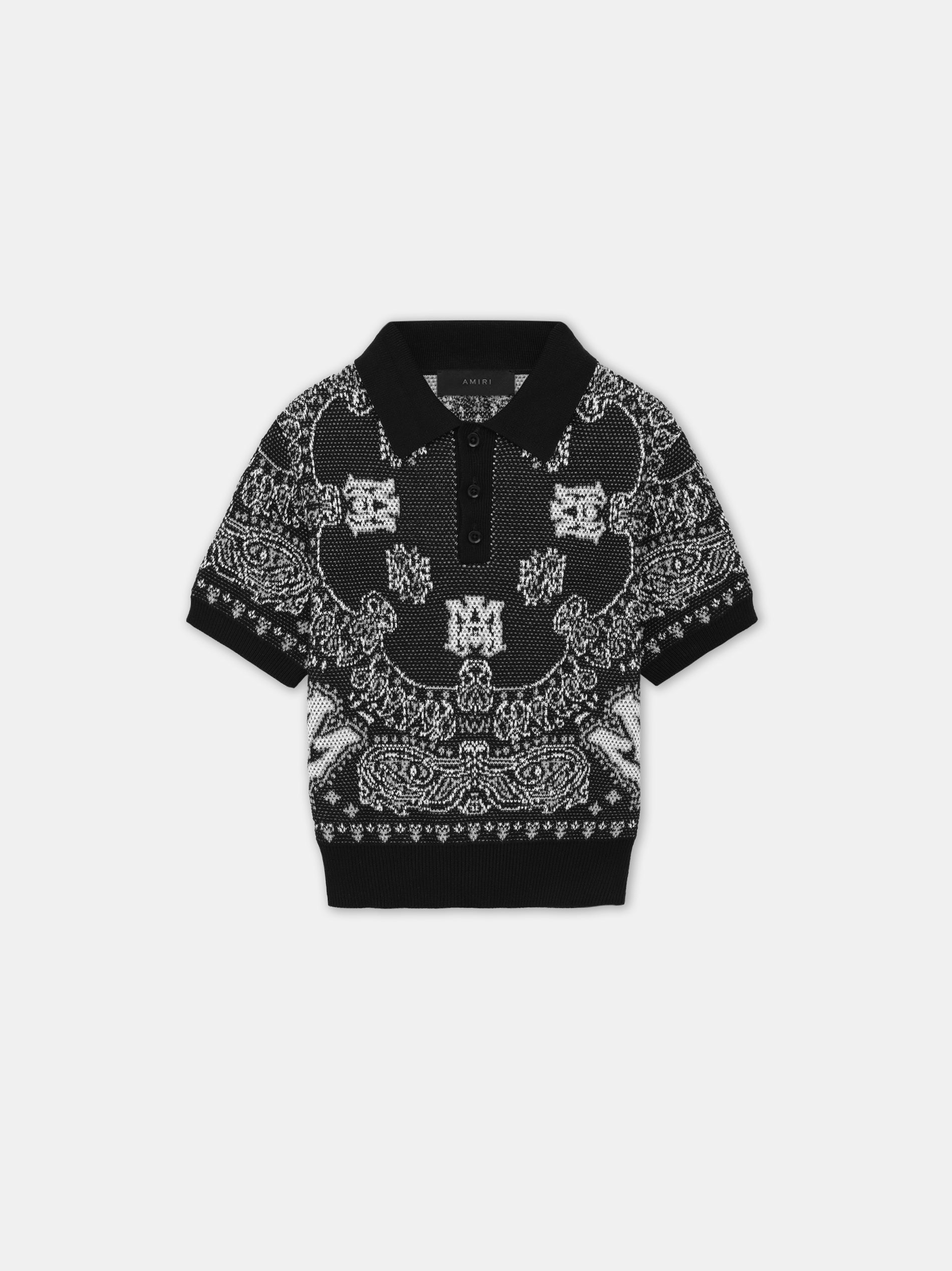 KIDS - KIDS' BANDANA POLO - Black