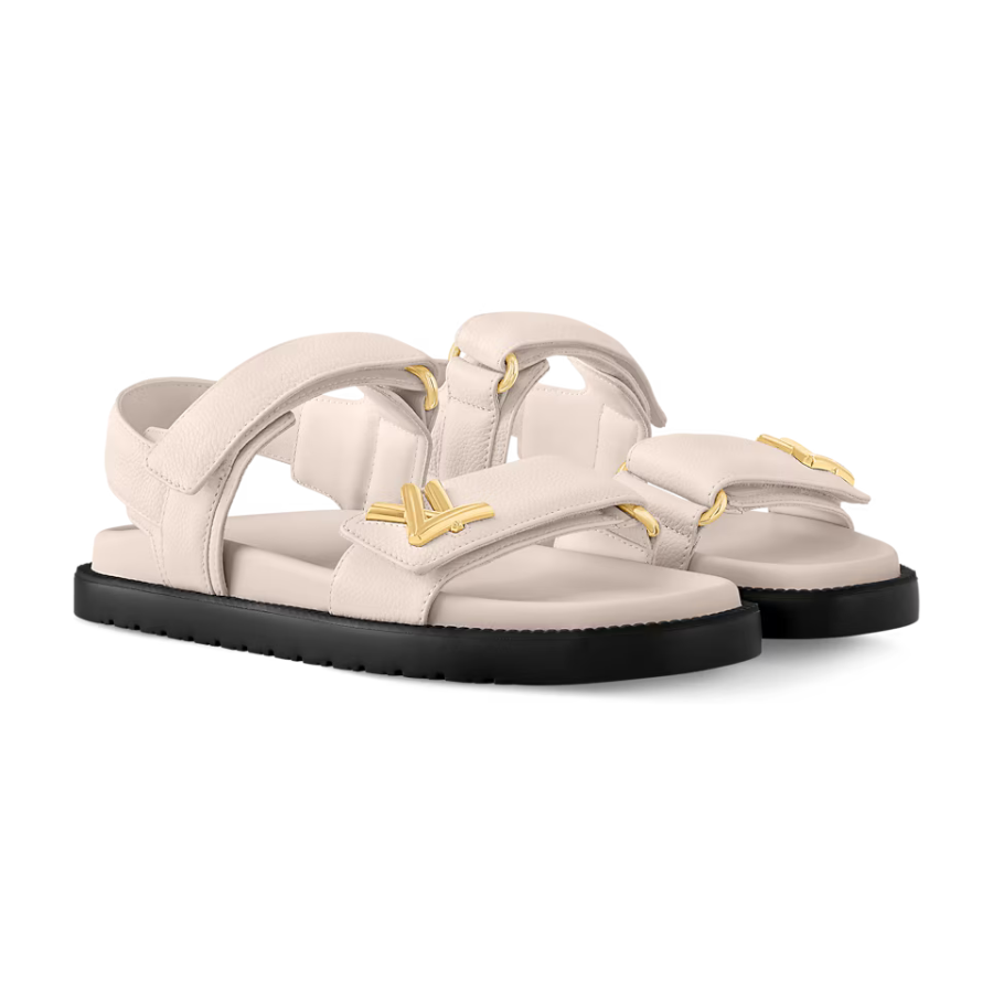 Louis Vuitton LV Sunset Sandals ‘Quartz White’