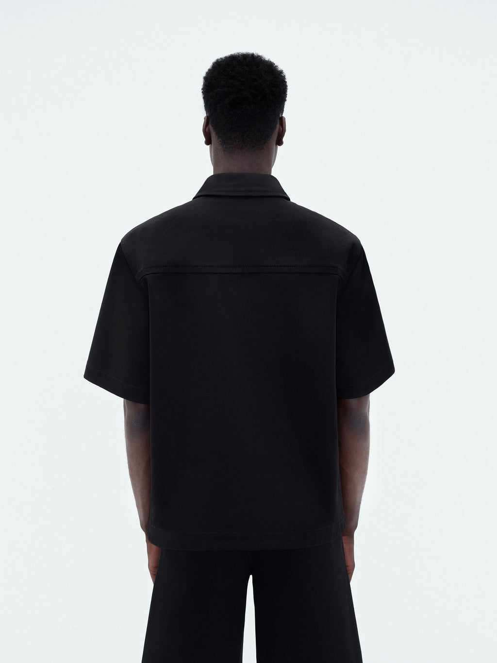 AMIRI ARTS DISTRICT CAMP SHIRT - BLACK