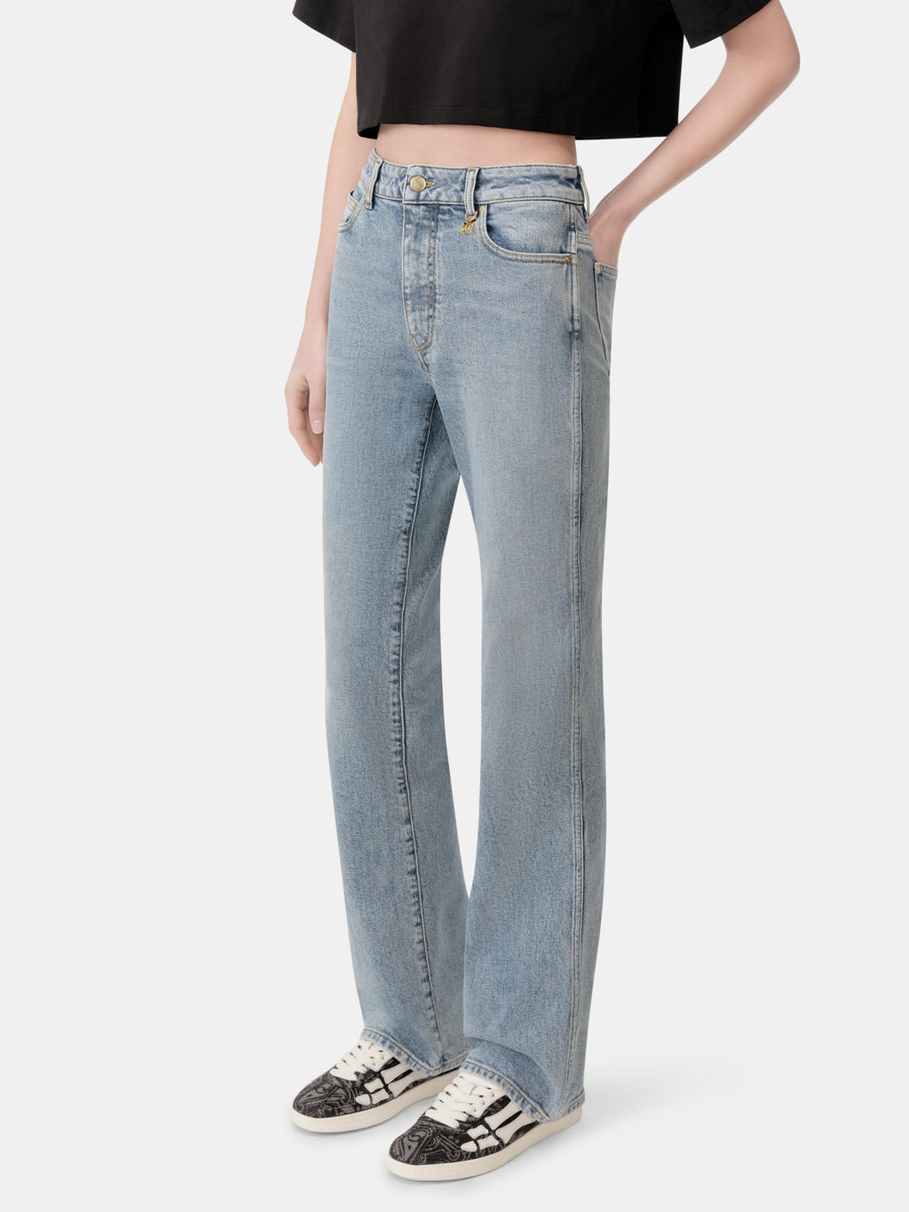 WOMEN - WOMEN'S SLIM JEAN - Stone Indigo