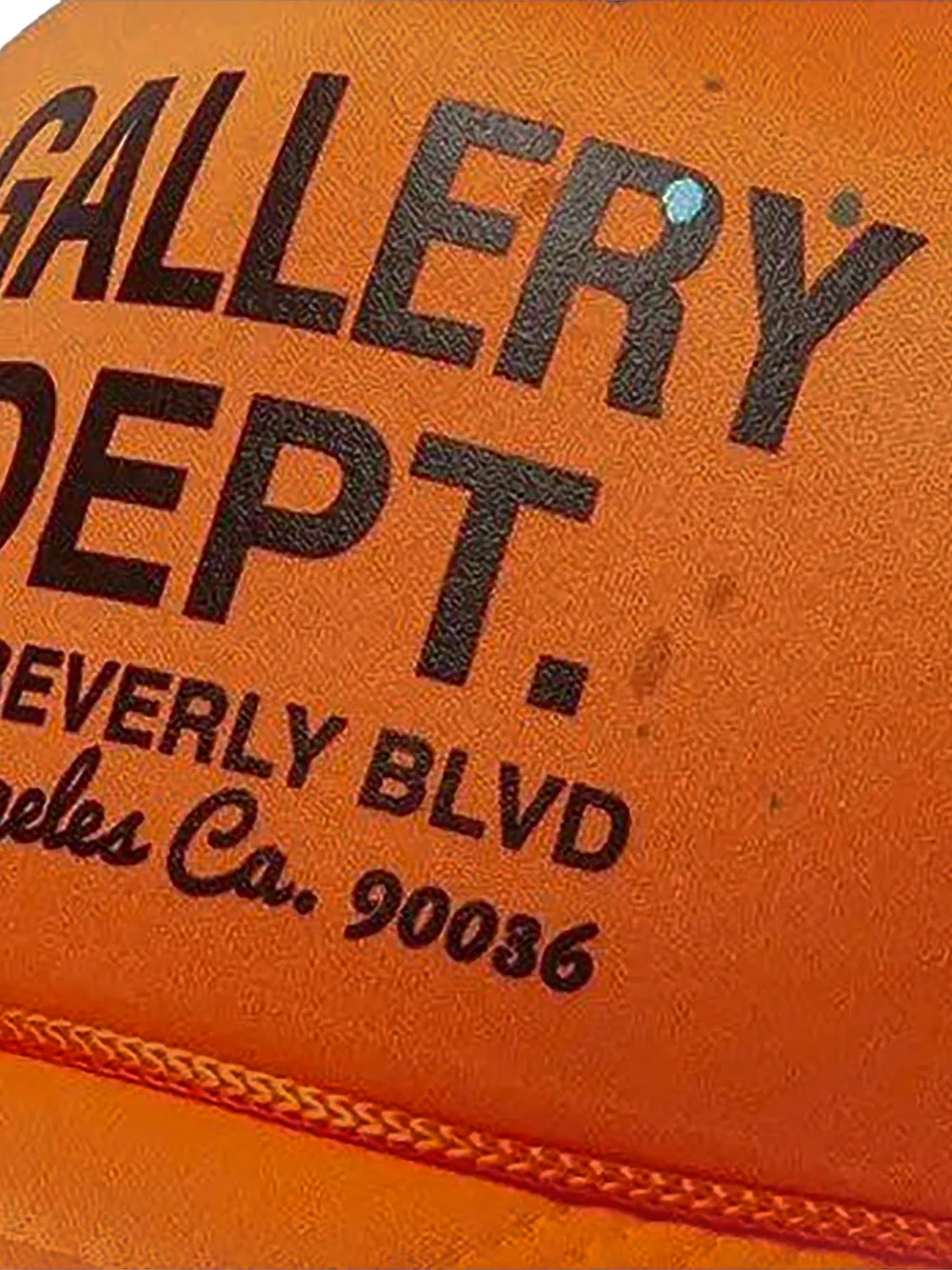 Gallery Dept Workshop Cap in Neon Orange