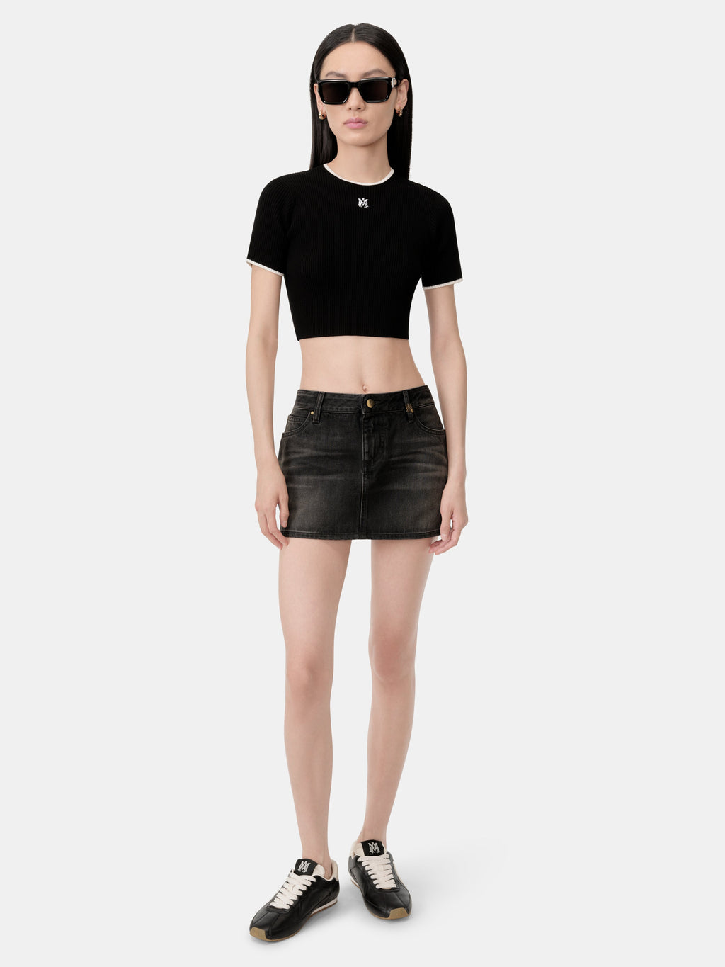 WOMEN - WOMEN'S MA BABY TEE - Black