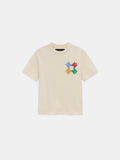 KIDS - KIDS' MA QUAD SCRIBBLE TEE - Alabaster