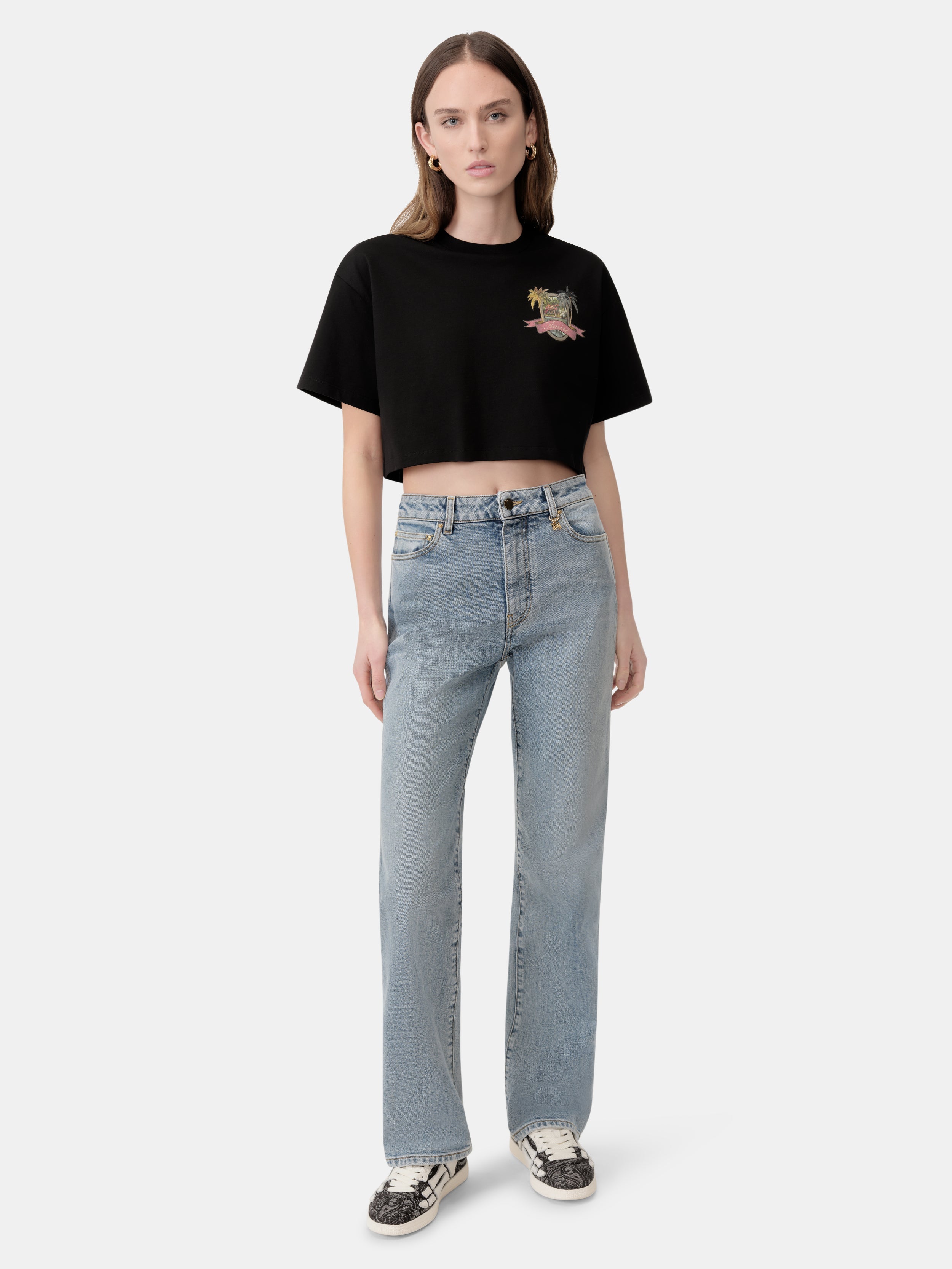 WOMEN - WOMEN'S SLIM JEAN - Stone Indigo