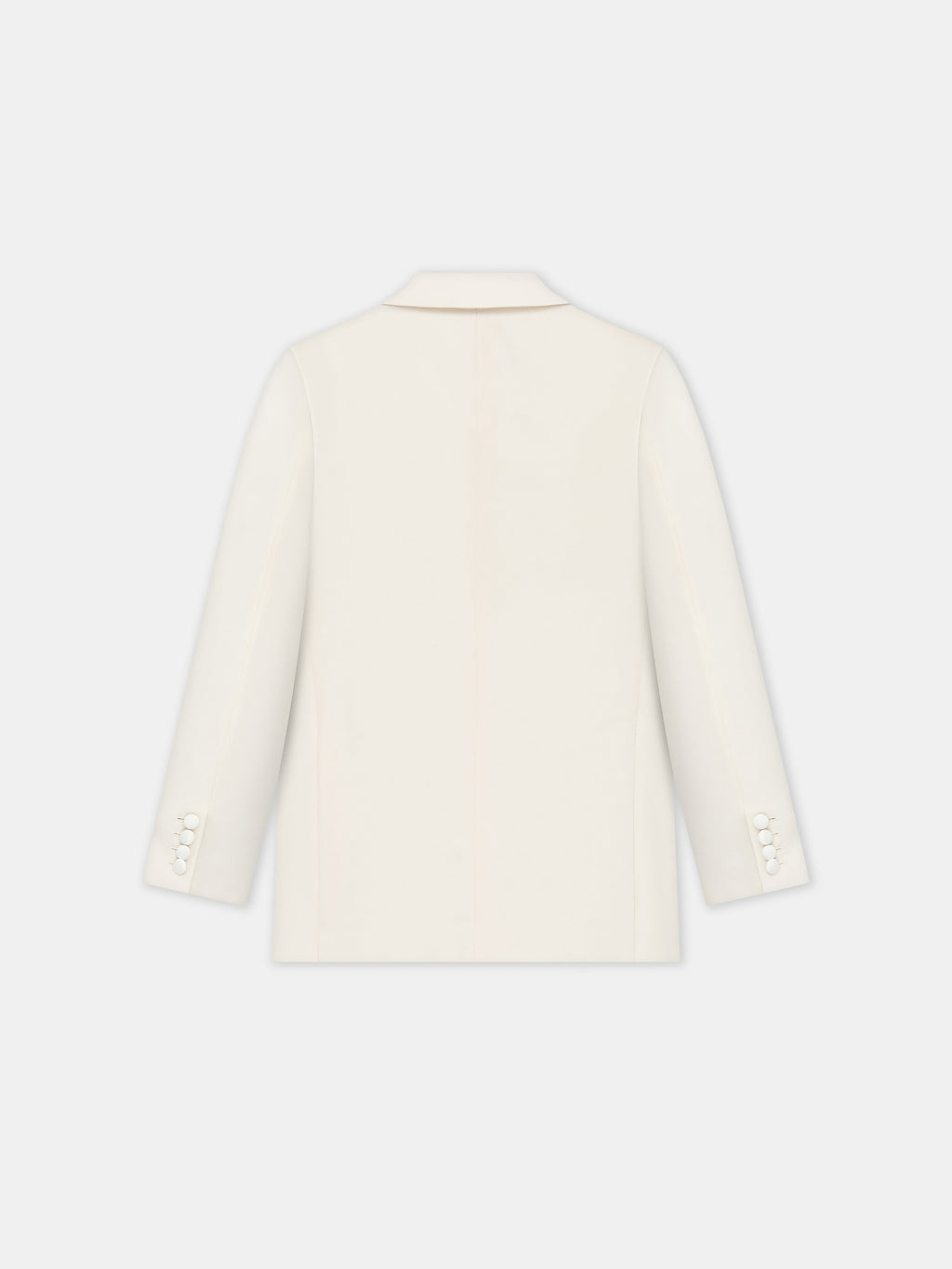 MA DOUBLE-BREASTED BLAZER - Alabaster