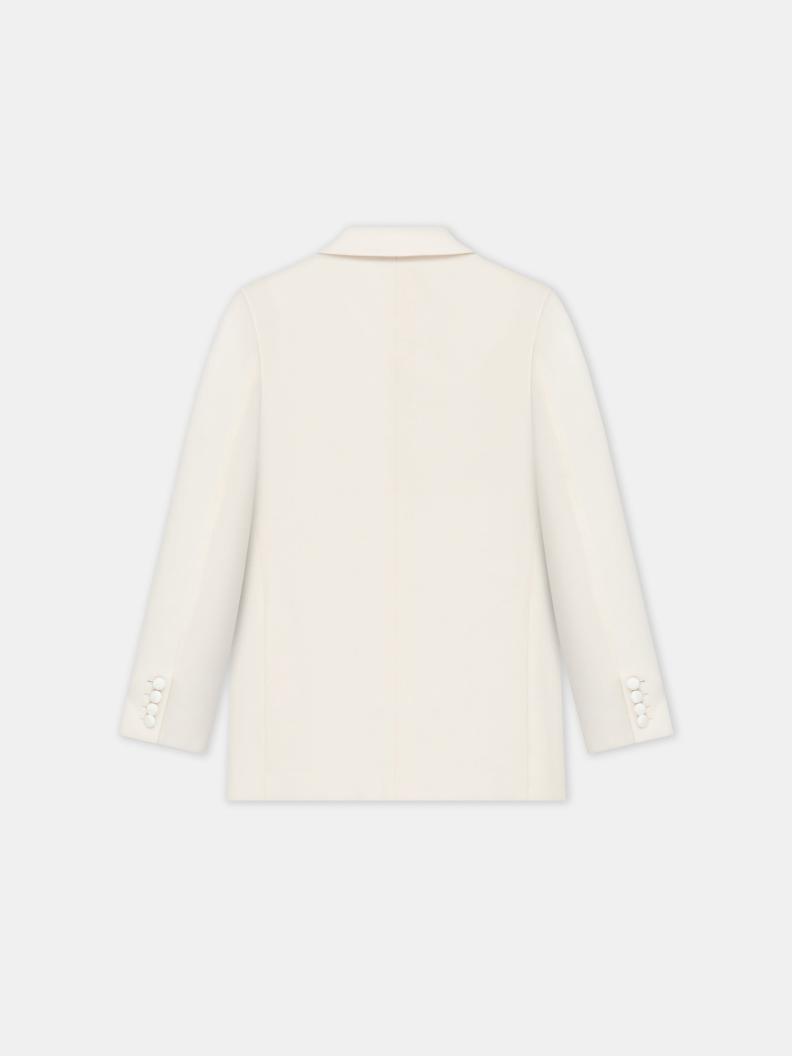 MA DOUBLE-BREASTED BLAZER - Alabaster