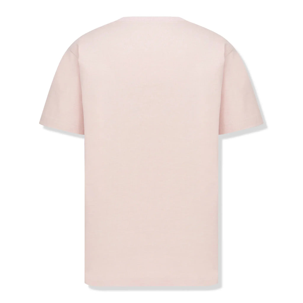 Dior CD Icon Relaxed Fit Cotton Pink T Shirt