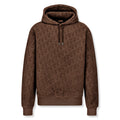 Dior Oblique Towelling Terry Brown Hoodie