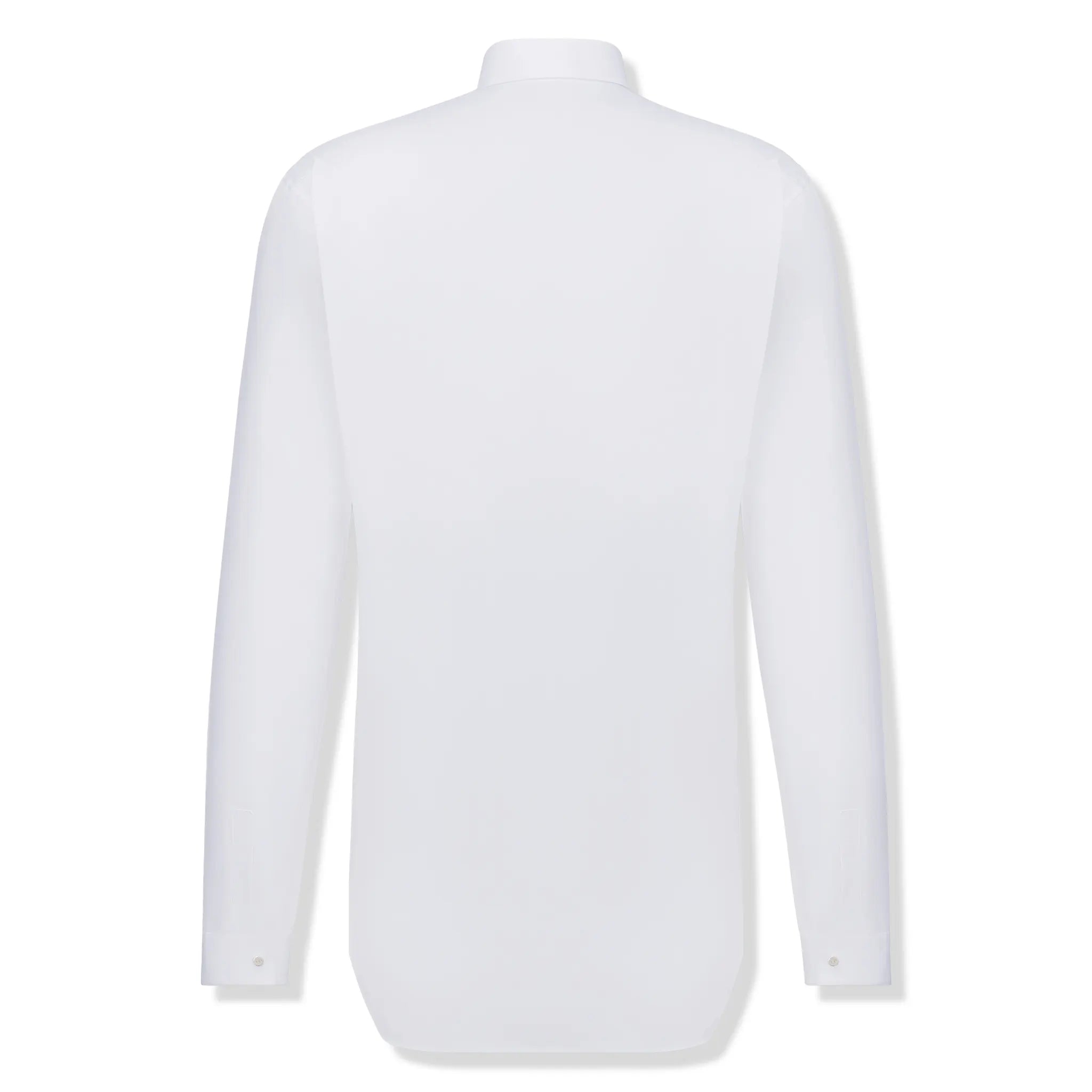 Dior Snaps Poplin Cotton White Shirt