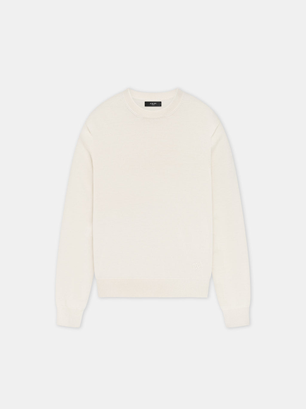 LONG SLEEVE CREW-ALABASTER
