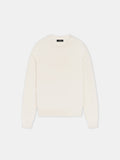 LONG SLEEVE CREW-ALABASTER