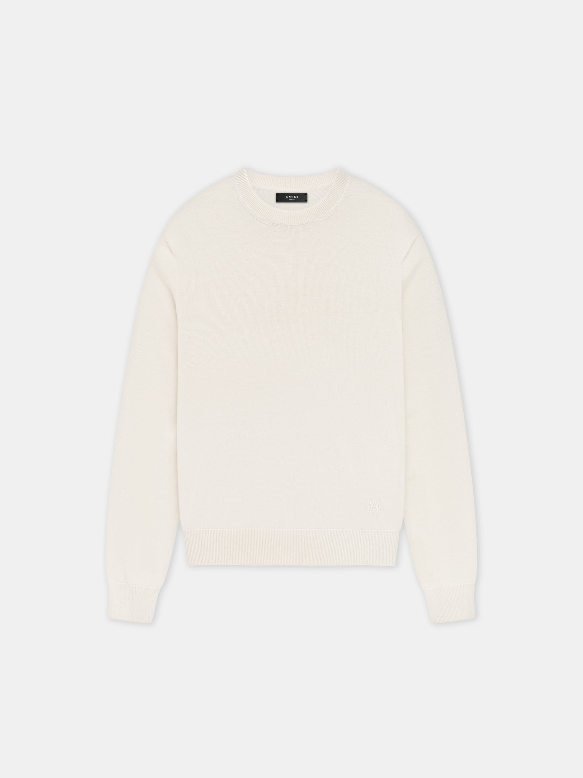 LONG SLEEVE CREW-ALABASTER