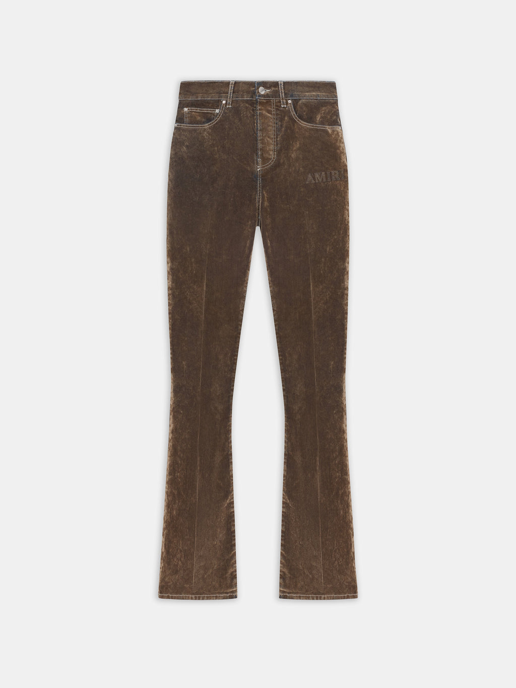 VELVET FLARE JEAN - TAN
