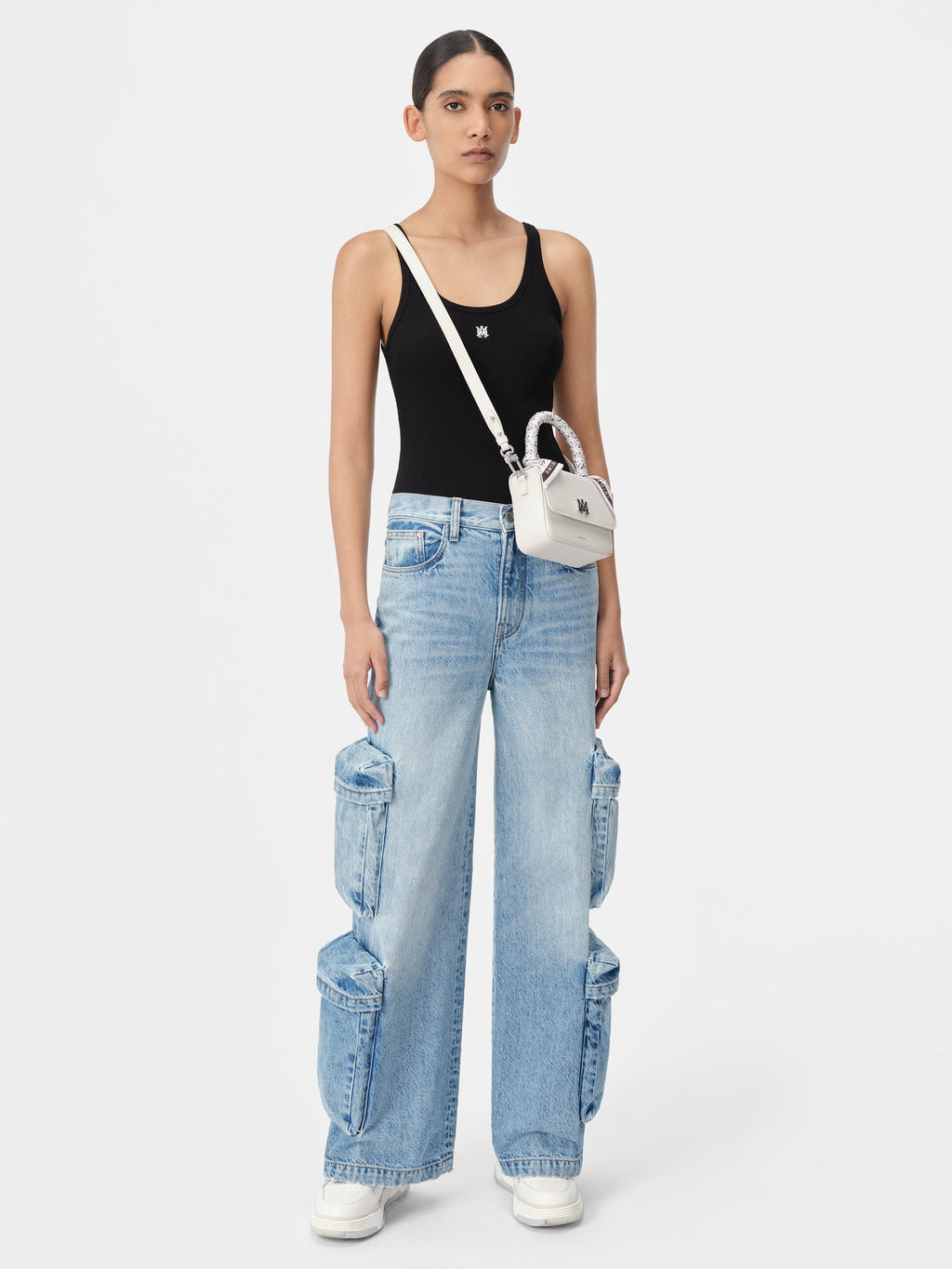 WOMEN - WOMEN'S BAGGY CARGO JEAN - ANTIQUE INDIGO
